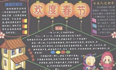 2018狗年春节黑板报创意指南 教育咨询中的亲情与文化传承